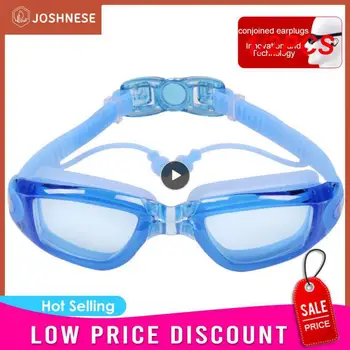 1/2 ADET Yeni Profesyonel Yetişkin Anti-sis UV Koruma Lens Erkekler Kadınlar yüzme gözlükleri Su Geçirmez Ayarlanabilir Silikon Yüzmek Gözlük