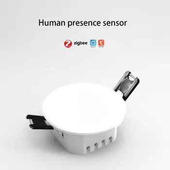 1/5 adet Akıllı İnsan Varlığı Sensörü Mikro hareket Algılama İnsan hareket dedektörü Akıllı Uzaktan Kumanda İle Çalışır Tuya ZigBee