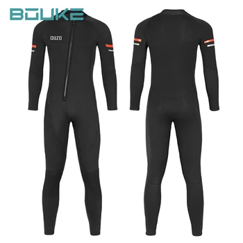 1.5 MM Wetsuit Erkekler Neopren dalgıç kıyafeti Şnorkel Tüplü Dalış Yüzme Kayaking Sörf Sualtı Tam Wetsuit Sıcak Tutmak