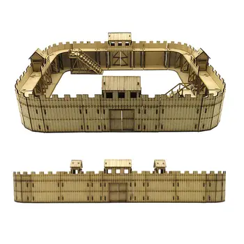 1/72 El Yapımı Minyatür Ev DIY Koleksiyonu Süsler Eğitim Mimari Sahne Modeli Kum Masa Modeli Demiryolu Dekor