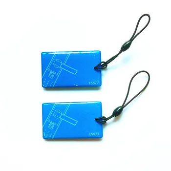 1 Adet 125KHz Keyfob Yeniden Yazılabilir Yazılabilir T5577 RFID Kart EM4305 Jetonu Anahtar Etiketi Rozeti llavero Kopya Klon Anahtarlık Zinciri Halka Toka
