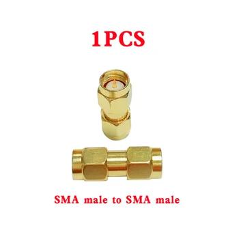 1 Adet Konnektör SMA Erkek Fiş SMA Erkek Fiş RF Adaptörü Koaksiyel Yüksek Quanlity