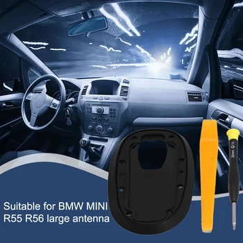 1 adet Lastik Pedi Araba Anteni Taban Parçaları Anten Tabanı Taban Lastik Pedi Araba Dış Parçaları BMW İçin R55 R56 BMW İçin R55 R56