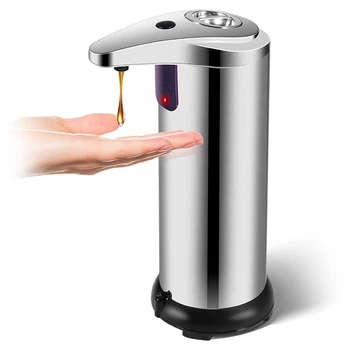 1 ADET Otomatik Sabunluk Kızılötesi Hareket Sensörü Akıllı El Sabunluk Mutfak Banyo İçin