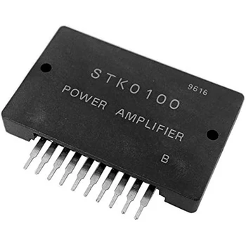1 Adet STK0100 Entegre Devre Stereo Güç Amplifikatörü IC Modülü Kalın Film