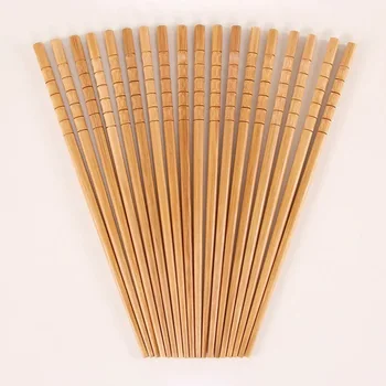 1 Çift Bambu Çubuklarını Seyahat Çubuklarını Çin Kore Japon Bambu Taşınabilir Çubuklarını Gereçler Bulaşık Makinesinde Yıkanabilir Yeniden Kullanılabilir