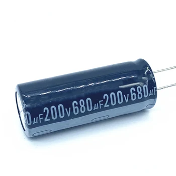 10 adet / grup 680UF 200v 680UF alüminyum elektrolitik kondansatör boyutu 18 * 50 200V680UF 20%