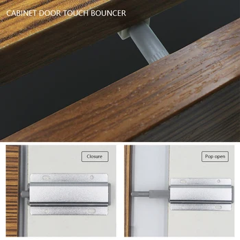 10 adet Kapı Durdurma Manyetik Yumuşak Sessiz Closer Ayarlanabilir Mandalı Açmak için İtin Kullanımı Kolay Güvenli Kurulum mutfak çekmecesi Kapı