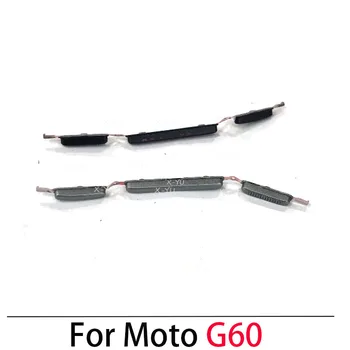 10 ADET Motorola Moto G10 G20 G30 G32 G60 G60S Güç Düğmesi açık kapalı Ses Yukarı Aşağı Yan Düğme Anahtarı