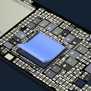 100 ADET ısı iletken termal ped hızlı ısı dağılımı 12x12x1.5mm termal Pedler silikon gres termal Ped GPU CPU onarım için