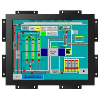 15.6 İnç Endüstriyel Açık Çerçeve Yüksek Parlaklık 1000 Nit LCD PCAP açık Dokunmatik monit