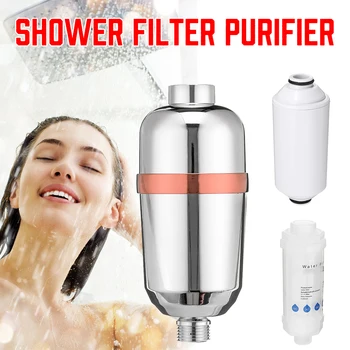 15 Seviye Banyo Duş Filtresi Banyo Su Filtresi Arıtma Su Arıtma Sağlık Yumuşatıcı Klor Giderme su arıtıcısı