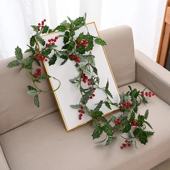 200 cm Noel Rattan Çelenk Noel Ağacı Rattan Asılı Süsleme ev duvar dekoru YENİ Yıl Düğün Parti Malzemeleri