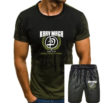2019 Yaz Moda Sıcak Satış Erkekler O-Boyun T Gömlek Yeni Krav Maga İsrail Savaş Sistemi Kendini Savunma IDF Martials T-shirt Tee