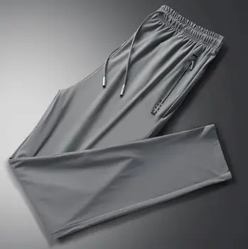 2023 Yaz erkek pantolonları Rahat Pantolon Spor Kayış Hızlı Kuru Klimalı Pantolon