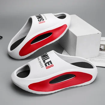 2023 Yaz Kadın Terlik Moda Erkek Platformu Sneakers Plaj Kaymaz EVA Slip-On Rahat Ayakkabı 5cm Kalın Alt Zapatos Mujer