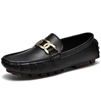 2023 Yeni Tods Men'sdoudou Ayakkabı Nefes Kore Tarzı Moda Loafer'lar Slip-on Rahat deri ayakkabı Slip-Oncasual Deri Ayakkabı