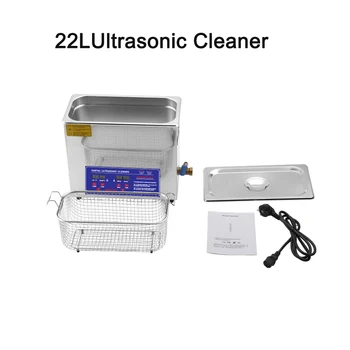 22L Ultrasonik Temizleyici Lav Bulaşıkları Taşınabilir Çamaşır Makinesi Bulaşık Makinesi Ultrason Ev Aletleri