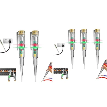 24-250V elektrikçi devre test aleti kalem,duyarlı elektrik Test Cihazı kalem,LED gösterge ışığı ile su geçirmez