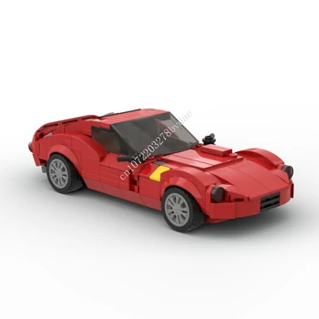 268 ADET MOC Hız Şampiyonları Ferraries 250 GTO Sportscar Modeli Yapı Taşları Teknoloji Tuğla Yaratıcı Montaj Çocuk Oyuncakları Hediyeler