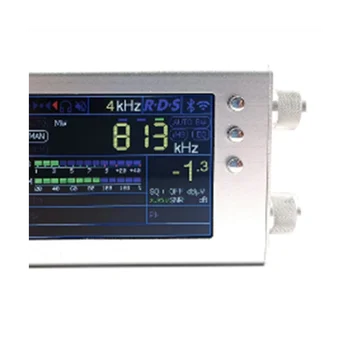 2ND Nesil TEF6686 Tam Bant FM/MW/Kısa Dalga HF/LW Radyo Alıcısı V1. 18 Firmware 3.2 İnç LCD + Metal Kasa + Hoparlör