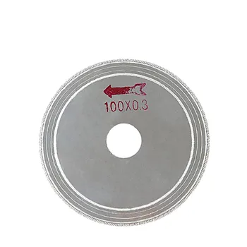3 ADET 4 inç elmas kesim Disk Temizleme Dikiş Testere Bıçağı Çardak Araçları Cam Taş Takı Aşındırıcı Döner Aracı