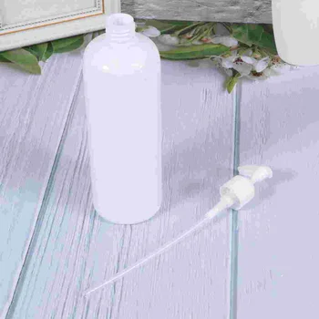 3 ADET Pompa cam şişe temiz makyaj şişeleri seyahat kapları Tuvalet Malzemeleri şampuan kavanozları