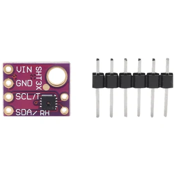 3 Adet SHT31-D Sıcaklık Nem Sensörü Dijital Çıkış Sensörü Modülü IIC I2C Arayüzü 3.3 V Arduino Ahududu Pi için