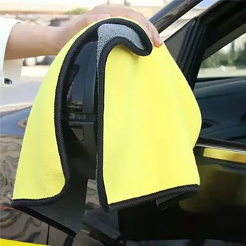 30 * 30 cm 1 adet Araba Yıkama Havlu Hemming Araç Bakım Detaylandırma Parlatma Yıkama Temizleme Kurutma Bezi