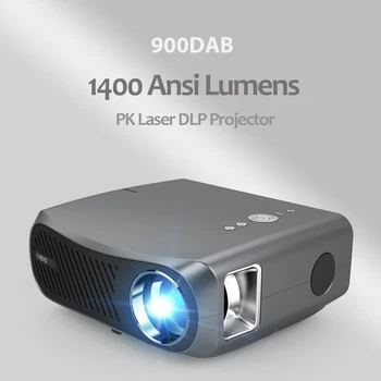 300 inç LED Projektör ile Android 5G WIFI Full HD 1080P 4K 15000 Lümen Video Projektörleri Ev Sineması Sinema Beamer 1400ansı