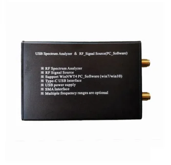 35-4400MHz Sinyal Kaynağı İzleme Kaynağı Modülü RF Frekans Alanı Analiz Aracı USB Spektrum Analizörü