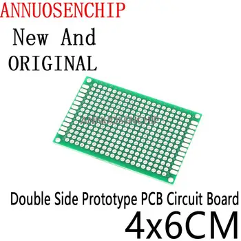 5 ADET 4 * 6 Çift Taraflı Prototip PCB diy Evrensel Baskılı devre Yeşil 4x6CM 