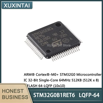 5 Adet / grup Yeni Orijinal STM32G0B1RET6 STM32G0B1 LQFP-64 Mikrodenetleyici IC 32-Bit Tek Çekirdekli 64 MHz 512KB (512 K x 8) FLAŞ