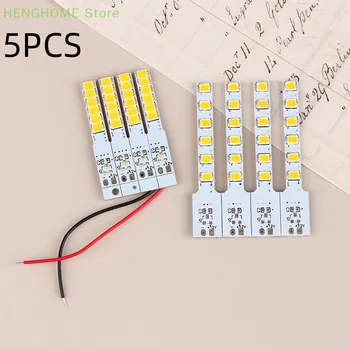 5 Adet LED Alev Flaş Mumlar Diyot İşık Lambası Kurulu DIY Taklit Mum Alev PCB Dekorasyon Ampul Aksesuarları