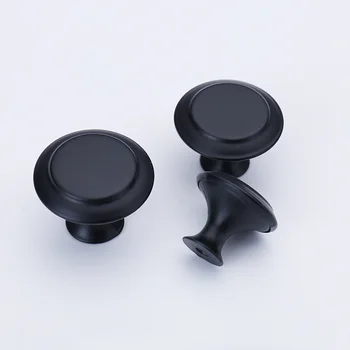 5 Adet Mini Topuzu dolap kolları Paslanmaz Çelik Çekmece El Çeker Yedek Mobilya Kapı Donanım Siyah Gümüş DIY Kolları