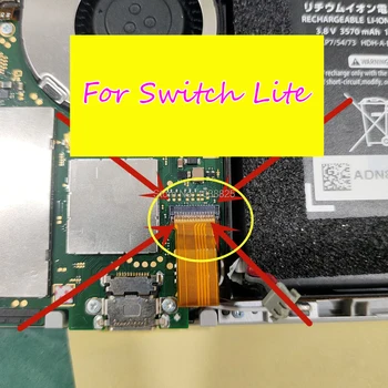 5 adet Nintendo Anahtarı için lite L düğme Şerit Güç Devresi anakart flex kablo konektör soket 29pin