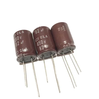 50 adet 450V82UF 18X25 CLA Orijinal Yeni NIPPON CHEMİ-CON Elektrolitik Kapasitörler NCC Uzun Ömürlü Düşük Empedans