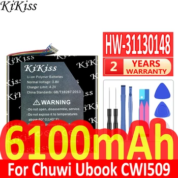 6100mAh KiKiss Güçlü Pil HW-31130148 H-31130148P (CWI509) İçin Chuwi Ubook CWI509 Tablet PC 7 telli Bateria
