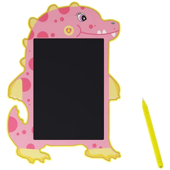 8.5 İnç Çizim Kurulu Pembe Dinozor Oyuncak LCD yazma tableti Pad Çocuk çizim tableti eğitici oyuncak Erkek Kız İçin Kullanımı Kolay