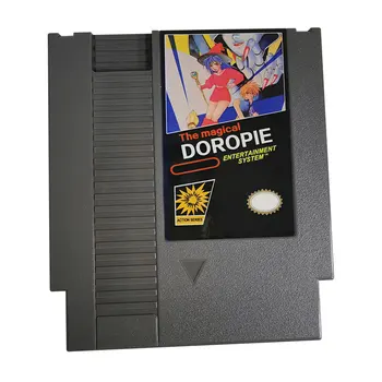 8 Bit Oyun Kartı 72 Pins Büyülü Doropie NTSC Ve Pal Versiyonu Kartuşu video oyunu İçin NES