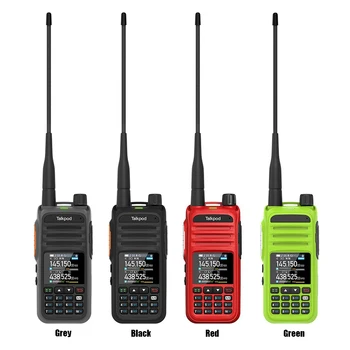 A36plus UHF / VHF / AM / FM Telsiz Çok Fonksiyonlu Telsiz Çok Bantlı Renkli Ekran 2000mAh İletişim Cihazı