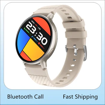 Akıllı bluetooth saat Cevap Çağrı Mesaj Bildirimi Özel Aramalar 1.39 inç IPS Tam Dokunmatik Ekran Smartwatch İbranice Desteği