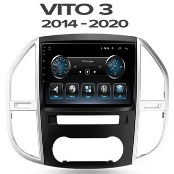 Android 12 Araba Radyo Video Multimedya Oynatıcı Mercedes Benz Vito 3 W447 2014 - 2050 Navigasyon GPS Carplay Android Otomatik DVD