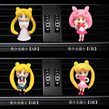 Anime Karikatür Sailor Moon Araba Hava Spreyi Spotify Premium Oto Aksesuarları İç Kawaii Parfüm Difüzör Hediyeler Oyuncak Hediye