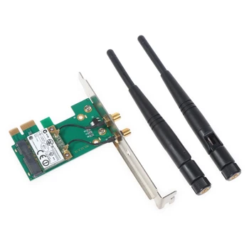 AR9287 PCIe WiFi Kartı PC için Tek Bantlı Kablosuz Kart (2.4 Ghz )