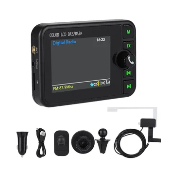 Araba DAB Araba Bluetooth MP3 Dijital Radyo Grafik Ekran Renkli Ekran Araba Malzemeleri