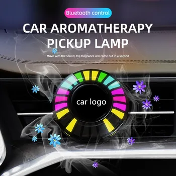 Araba müzik ritim ışık hava spreyi RGB LED şerit ses ritim atmosfer ışığı Audi A3 8P A4 B8 A5 A6 A7 Q3 Q5 Q7 Q8 TT