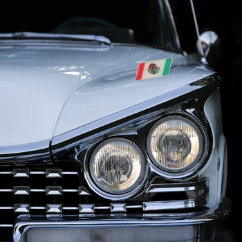 Araba Çıkartmaları Meksika Bayrağı Meksika Aksesuarları Sticker Dekor Süslemeleri pencere kağıdı Çıkartmalar