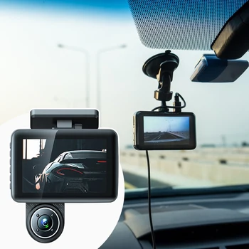 Araç Sürüş Kaydedici İle 4 İnç Ekran Hareket Algılama Video Monitörleri Araba Oto Malzemeleri