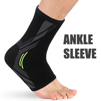 Ayak bileği Brace Sıkıştırma Desteği Kollu Elastik Nefes Erkekler Kadınlar için Yaralanma Kurtarma Eklem Ağrısı Ayak Spor basketbol çorapları